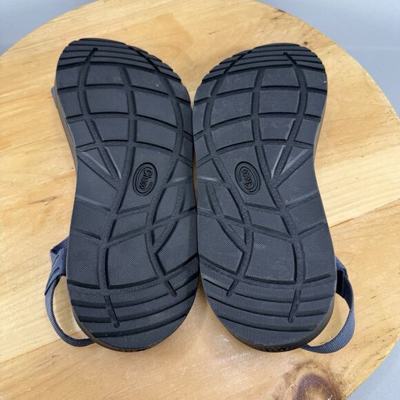 Chaco Bodhi Men's Size 9 Sandals Blue Toe Loop Strappy Buckle Adjustable Beach - Picture 6 of 8